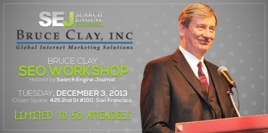 Win a Ticket to Bruce Clay’s Half-day SEO Workshop [Search Engine Journal]
